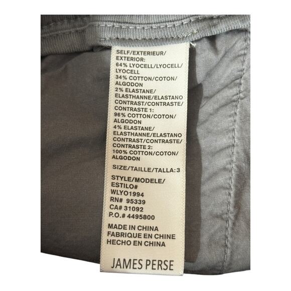 Standard James Perse Single Pleat Relaxed Pull-On Pants size 3  (Large L) - Picture 6 of 10